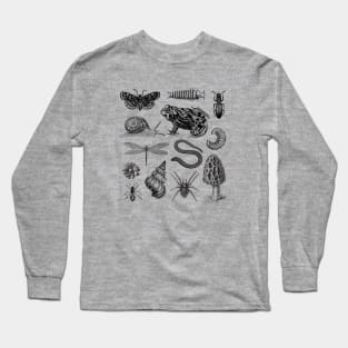 From Frogs and Snails to Moths and Mushrooms Long Sleeve T-Shirt